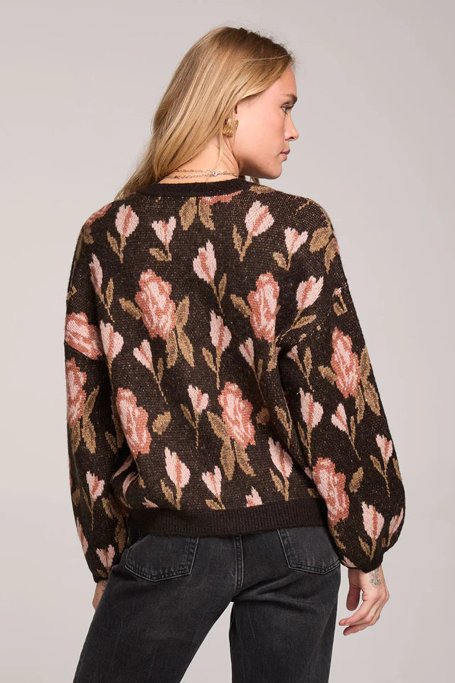LEILANI FLORAL SWEATER