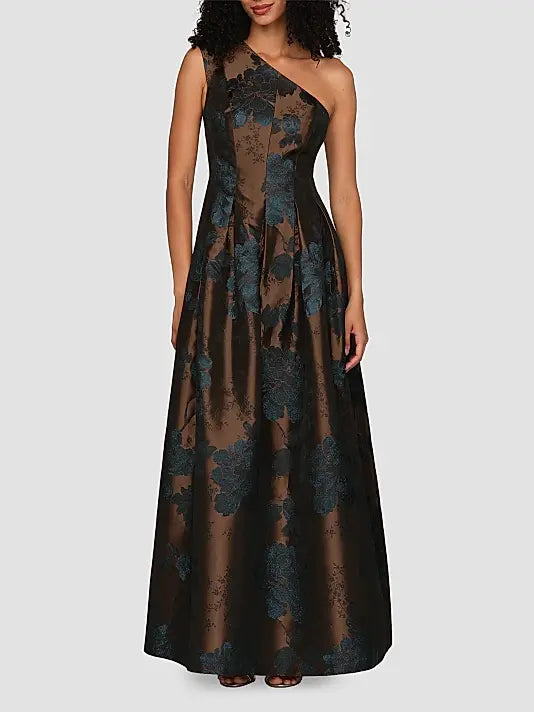 BRYNLEE ONE SHOULDER GOWN