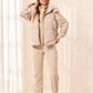 LILA  QUILTED VEST W/ REMOVABLE HOOD
