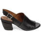 ACE OPEN TOE SLING BACK BLOCK HEEL