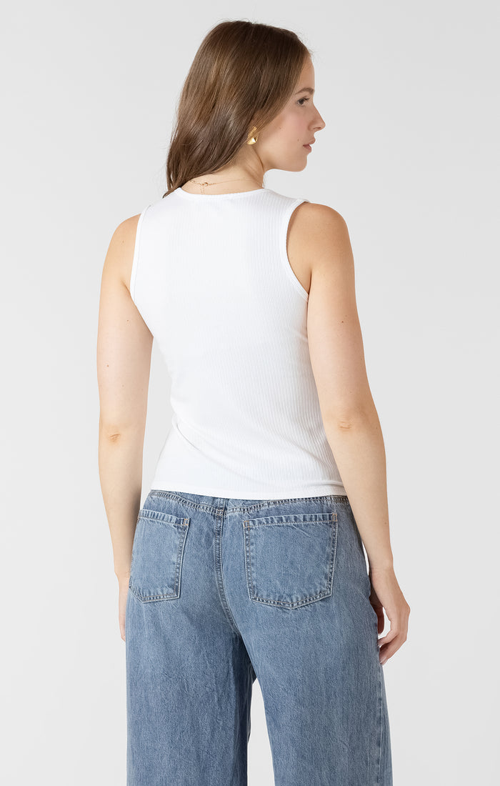 THE EMILEE RIBBED TANK