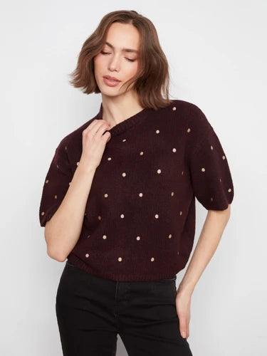 CECE BALLOON SHAPE SWEATER