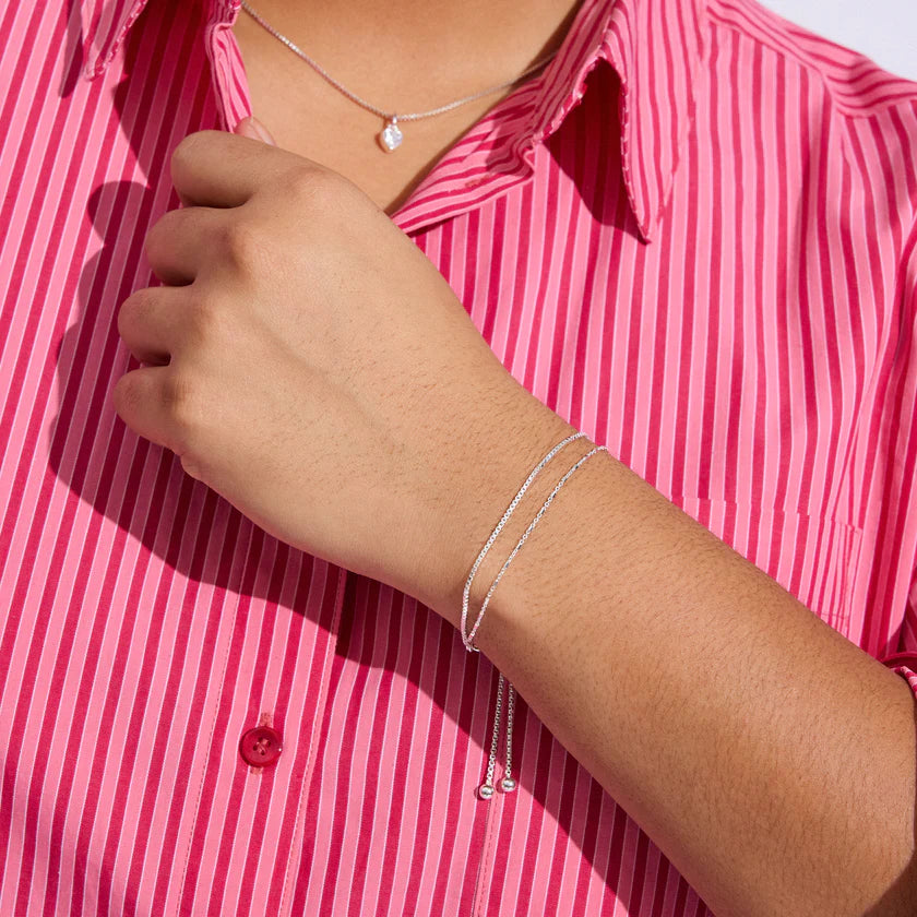 HILLBERG AND BERK DOUBLE CHAIN BRACELET