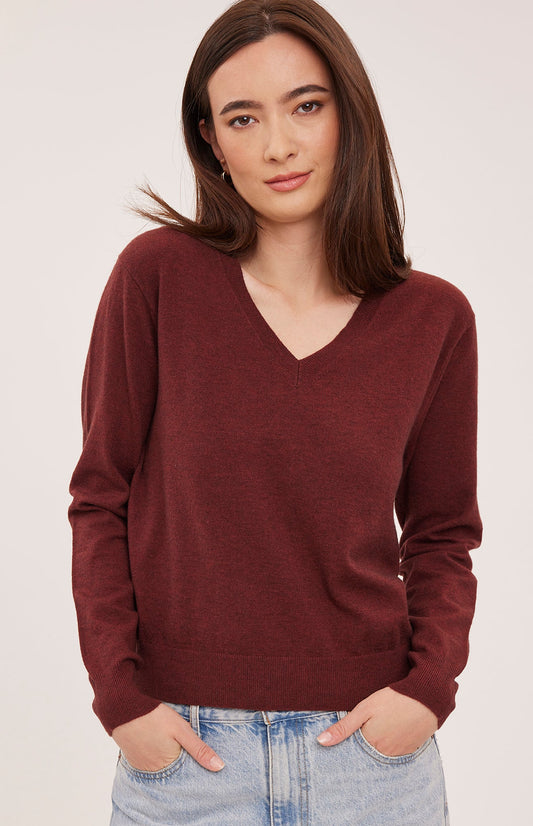 CARINA V NECK PULLOVER