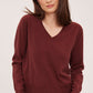 CARINA V NECK PULLOVER
