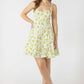 THE ELORA SWEATHEART NECKLINE MINI DRESS