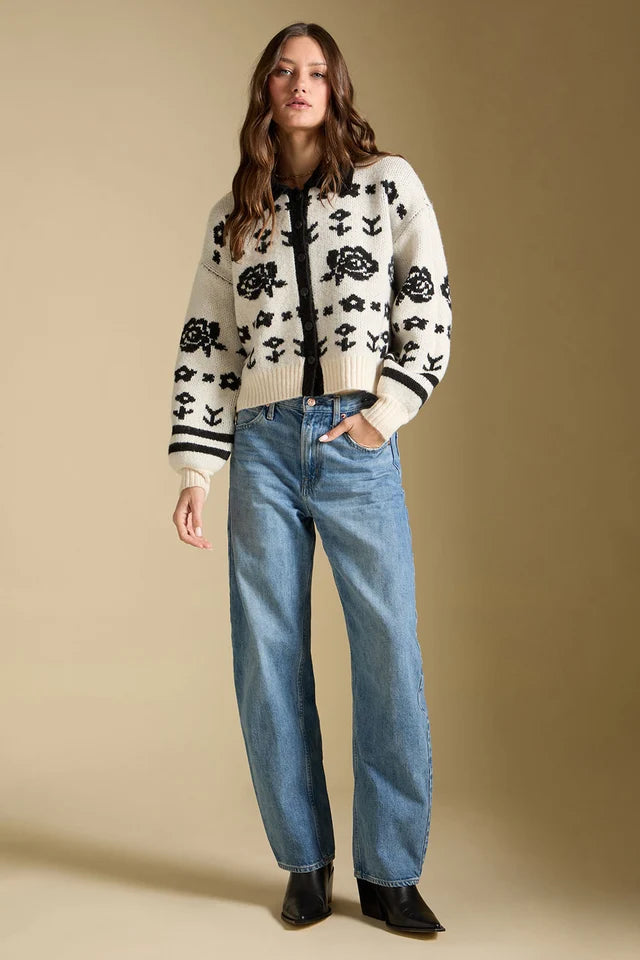 ALAMERE COLLARED CARDI