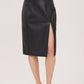 LYDIA LEATHER SKIRT