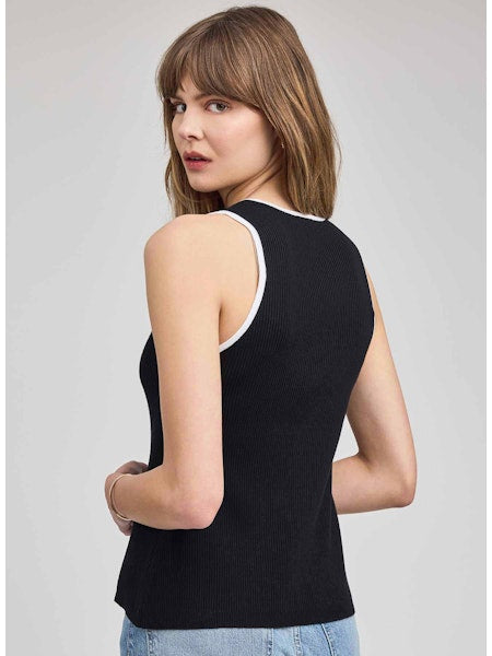 MILES BUTTON SWEATER TANK
