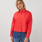 THE MAVEN CROPPED LONG SLEEVE CUFF BLOUSE