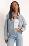 CROPPED DENIM JACKET ZJ233100