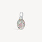 HILLBERG  AND BERK SPARKLE DISC CHARM