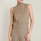 THE SHEILA  MOCK NECK TOP