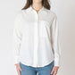 THE BETTIE TEXTURED BUTTON FRONT TOP