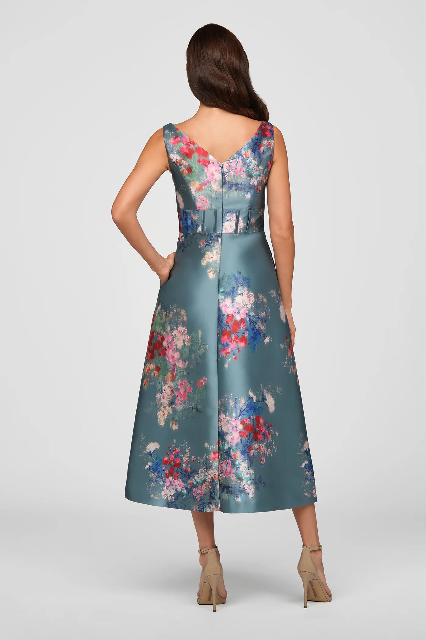 HARA TEA LENGTH DRESS