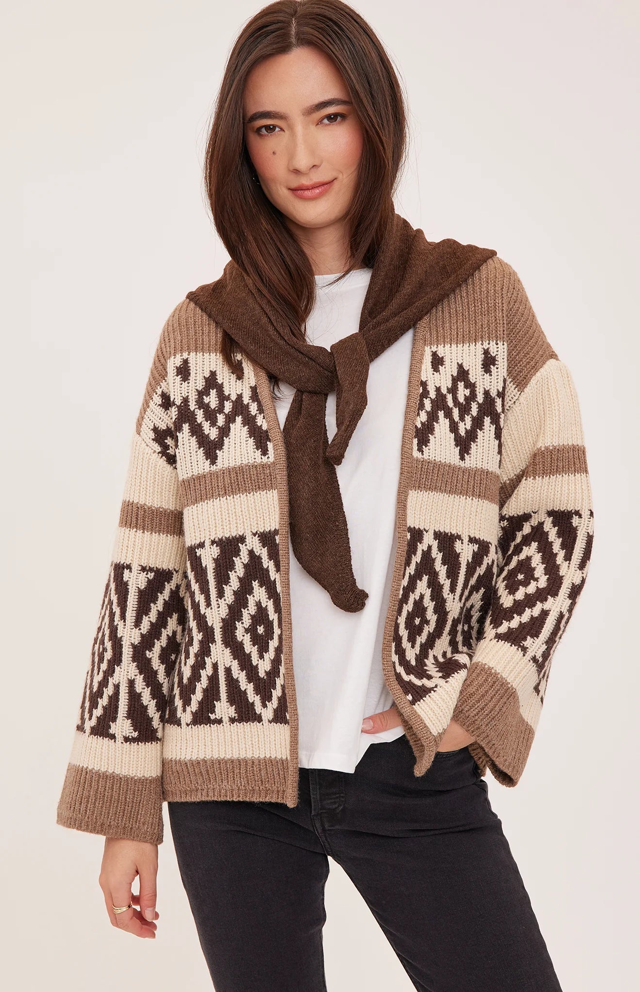 DORIAN CARDIGAN PRINTED CARDIGAN