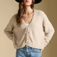 DOVERE TIE FRONT CARDIGAN