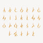 HILLBERG AND BERK BOLD LETTER CHARMS