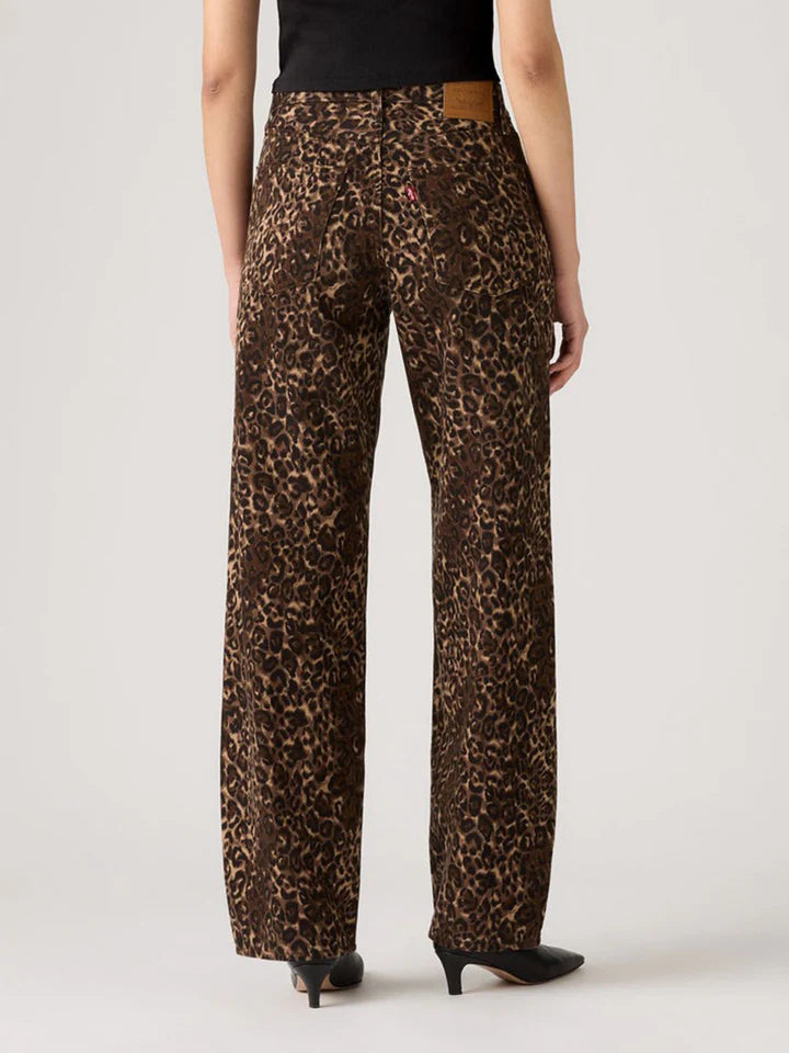 LEVIS BAGGY DAD LEOPARD