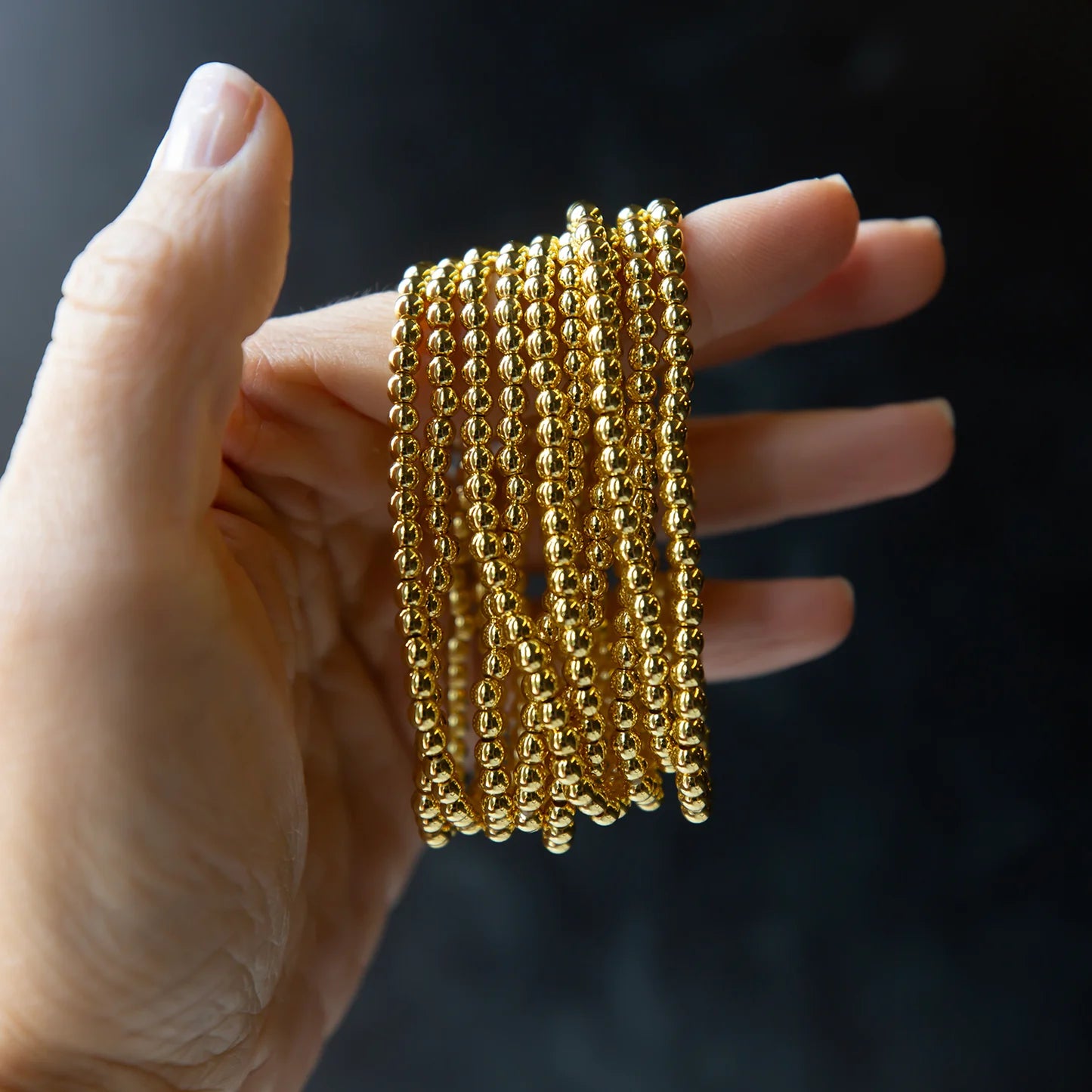 LENNY & EVA 4MM SMOOTH STRETCH BRACELET