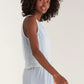 SLOANE JERSEY DENIM MUSCLE TANK ZT222222