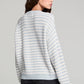 LEILANI STRIPED SWEATER S3486