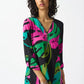 SILKY KNIT TROPICAL PRINT TUNIC 242232