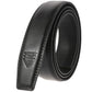 KNKT BLACK LEATHER BASIC BELT STRAP