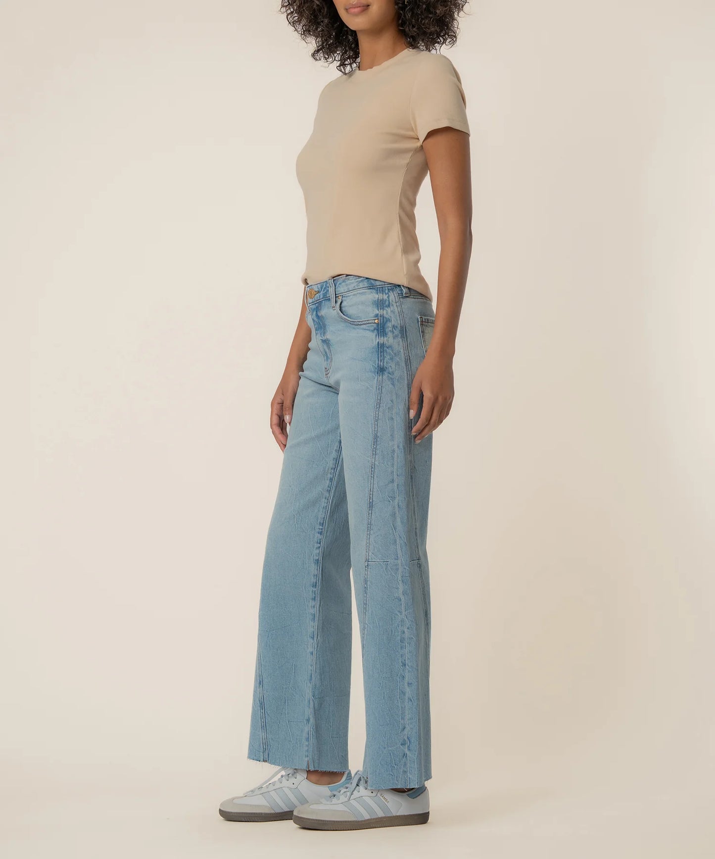MEG HIGH RISE WIDE LEG W/ SIDE PANEL