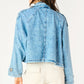 THE PETAL SHORT DENIM JACKET 2525750