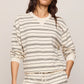 STAND OUT STRIPED SWEATSHIRT