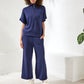 TECHNO LUX S/S MOCK NECK TOP