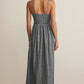 ROMY STRIPED MAXI DRESS