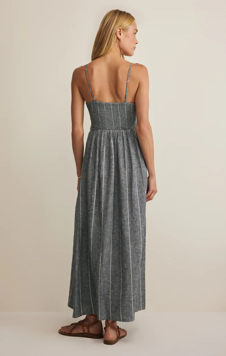 ROMY STRIPED MAXI DRESS