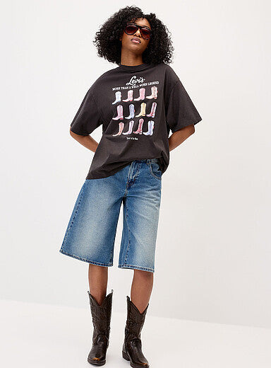 LEVIS GRAPHIC SHORT STACK BOOT TEE