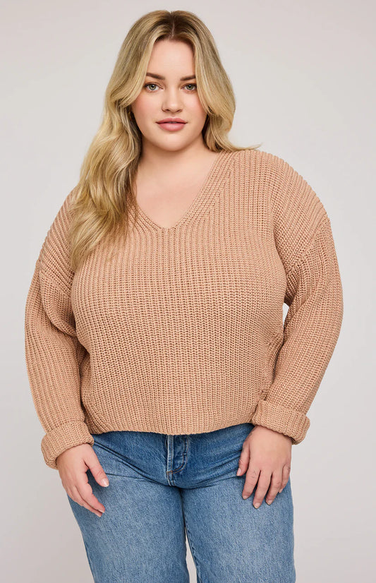 SPENCER V NECK SWEATER GF-3108