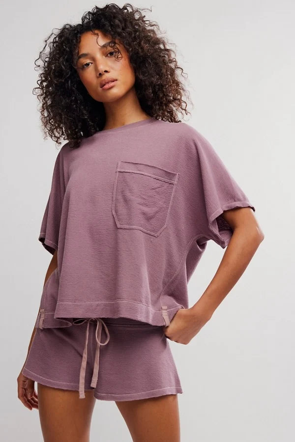 STAYCATION TEE BY FREE PEOPLE