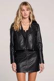 KELLIE FAUX LEATHER JACKET S3414