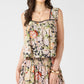 THE FLORA PINTUCK BUTTON DETAIL TANK