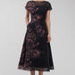MARIELLA TEA LENGTH DRESS