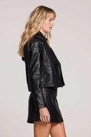 KELLIE FAUX LEATHER JACKET S3414