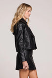 KELLIE FAUX LEATHER JACKET S3414