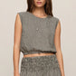 MERIT GINGHAM TOP