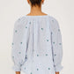 MARIAH BUTTON FRONT LINEN TOP