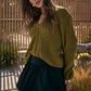 SOFIYA V NECK SWEATER