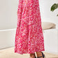 THE LANE LINED MAXI DRESS W/ DRAWCORD