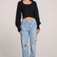 MARLEY CROPPED SWEATER S3426