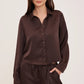 LEIGHTON SILKY L/S BLOUSE