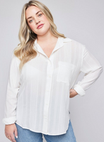 PAIGE LONG SLEEVE BUTTON UP SHIRT