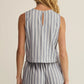 SLOANE STRIPED TOP